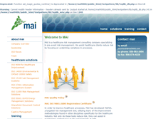 Tablet Screenshot of mai9000.com